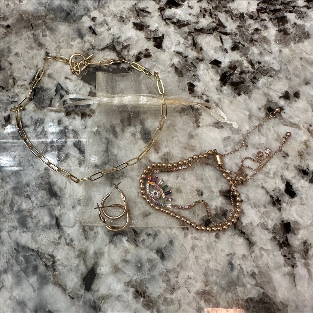 Gold Jewelry Set